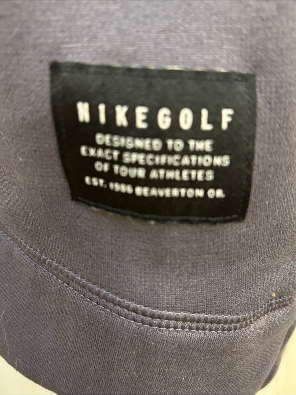 Nike Golf Therma Repel Crewneck Pullover In Dark Grey Size 2x - Picture 4 of 5
